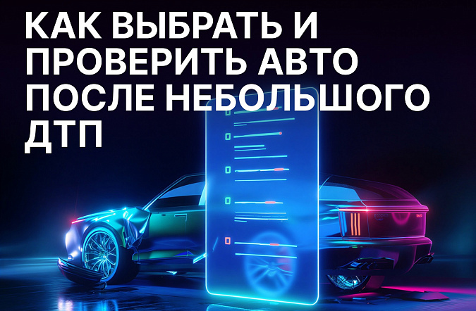 Как выбрать и проверить автомобиль после небольшого ДТП