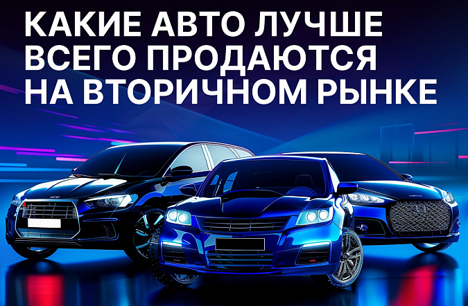Какие автомобили лучше всего продаются на вторичном рынке в России в 2025 году