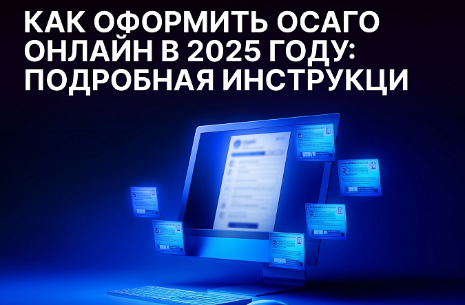 Как оформить ОСАГО онлайн в 2025 году: подробная инструкция
